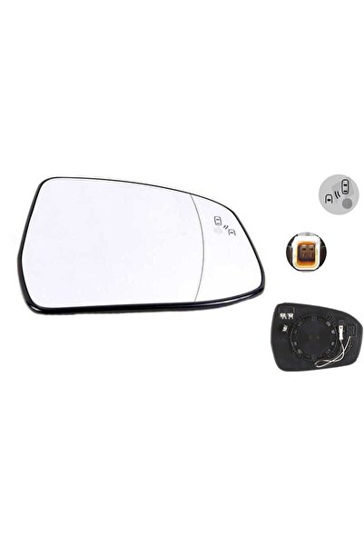 RapidAuto Geam oglinda exterioara cu suport fixare Ford Mondeo, 03.2015-, Dre...