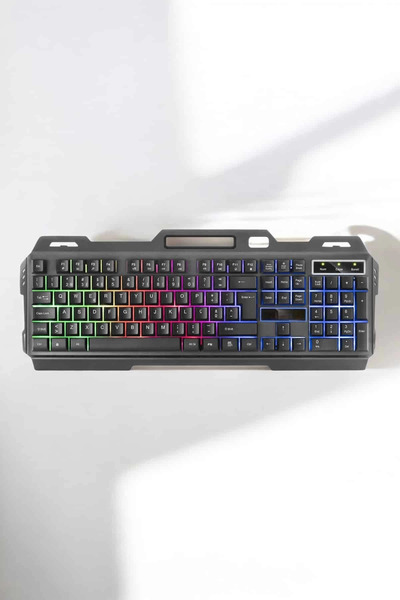 Genel Markalar ® Klavyesi Q Klavye RGB Işıklı Mouse Hediyeli