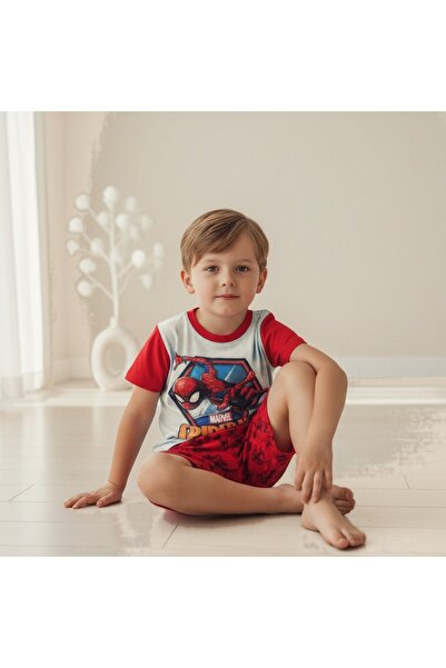Disney Trening Spider-Man pentru copii – set sport cu tricou și pantaloni, co...