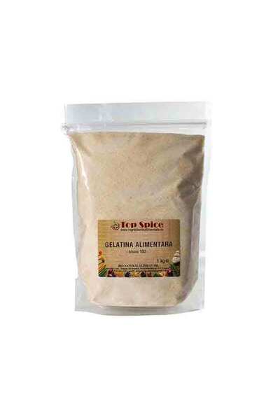 TOP SPICE Gelatină alimentară Bloom 100, 1 kg