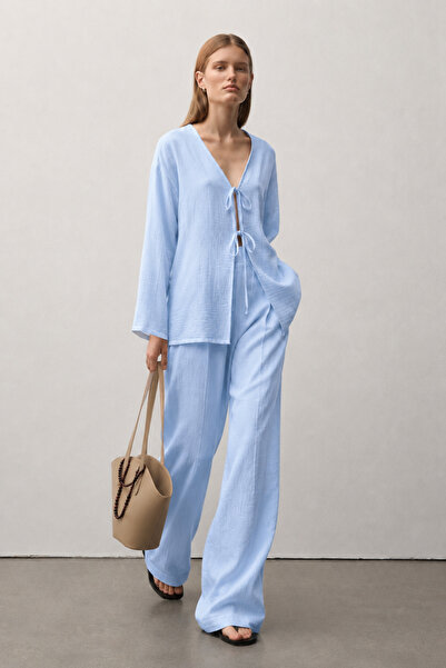 Patreon Women's 100% Cotton Muslin Oversize Kimono Set