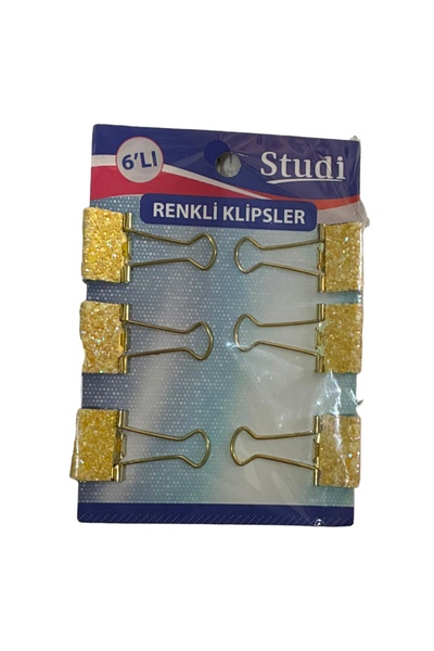 Studi Colorful Clips - Yellow