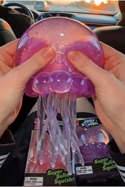Needoh Jelly Squish | Extra Large 8cm × 15cm Jelly-like Stress-Relieving Toy ...