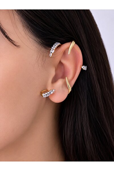 Hı Chérie Sarmal Earcuff Küpe