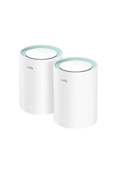 cudy Sistem Wireless MESH M1500-2-pack AX1500, WiFi 6 Rețea pentru întreaga casă