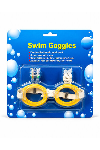 shopExxtra Children's Swimming Goggles Adjustable Pool and Sea Goggles Leak-P...