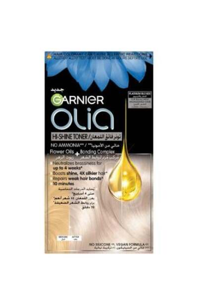 Garnier Olay hi-shine super shine toner for dyed hair without ammonia garnier