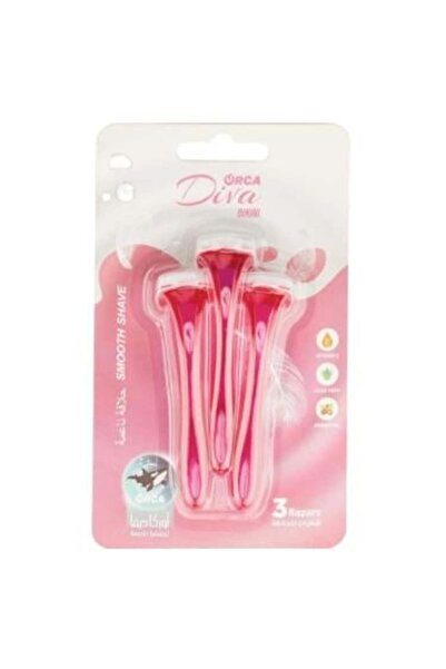 Orca Orka razor blade for sensitive areas-3 blades