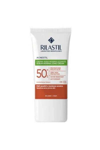 Rilastil واقي شمس للبشرة الدهنية SPF50+ من ريلاستيل - 40مل