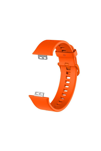OEM Λουράκι Σιλικόνης Πορτοκαλί (Huawei Watch Fit)