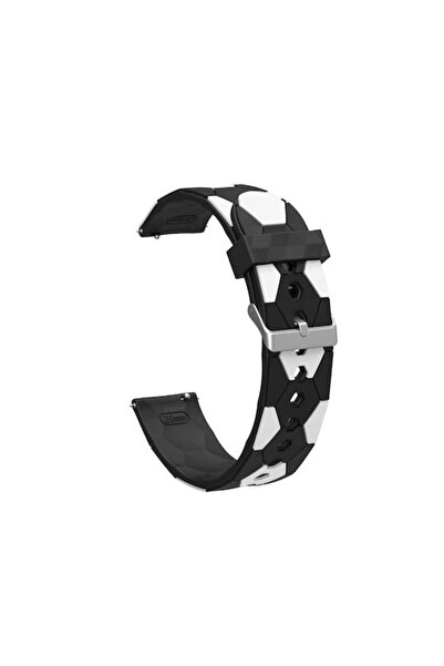 OEM Λουράκι Σιλικόνης Στυλ Ποδοσφαίρου για Samsung Galaxy Watch 5 40mm 44mm G...