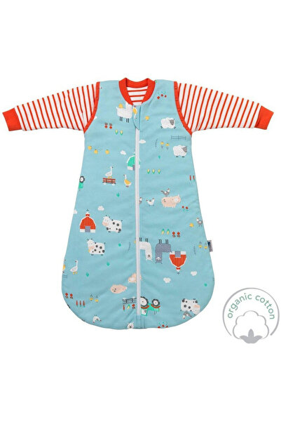 Slumbersac Sac de dormit cu mânecă lungă detașabilă Farmyard 70 cm 2.5 Tog