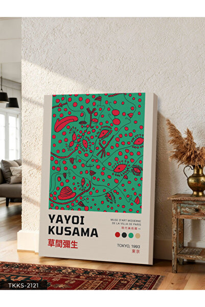 Evinemoda One Piece Yayoi Kusama Canvas-Art Canvas Painting