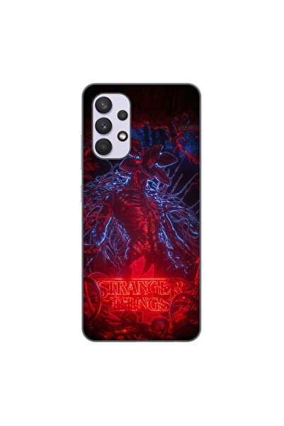 OEM Husa compatibila cu Samsung Galaxy A32 5G Silicon Gel Tpu Model Stranger ...