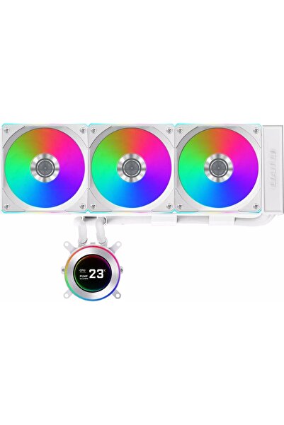 Lian Li HYDROSHIFT II LCD-C 360CL ARGB AiO Răcire cu Apă - alb