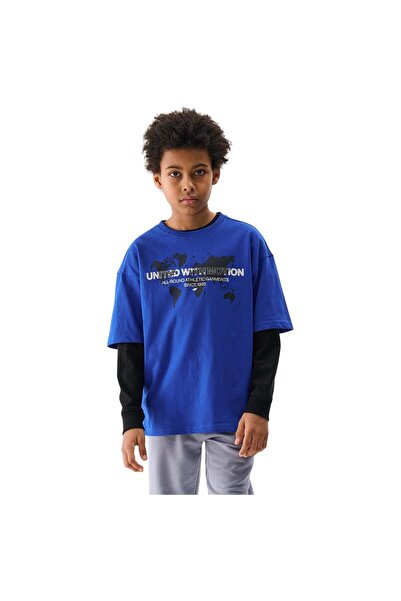 4F Tricou cu mânecă scurtă pentru copii 122