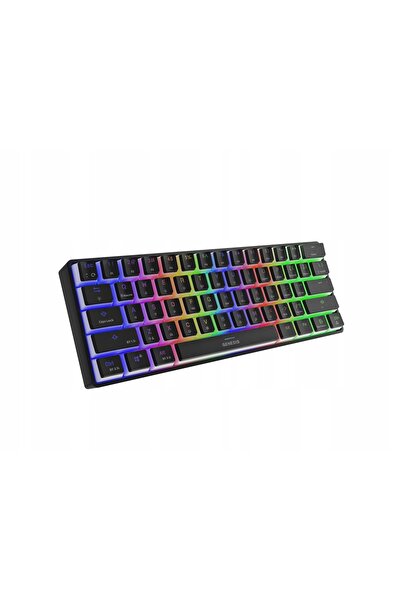 Kraft&dele Tastatură mecanică Genesis Thor 660 RGB Gateron Red Bluetooth Negru