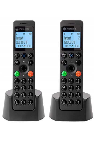 Motorola Nexus 6 Telefon fără fir Motorola DOT201 Duo CLIP 2 căști Negru