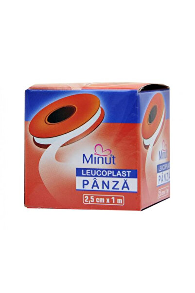 mınutı Leucoplast Panza Minut 2,5 cm x 1 m Minut