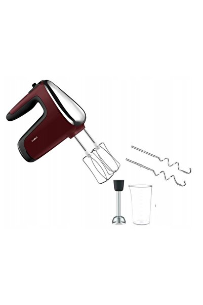 Tefalle Mixer de mână Tefal HT652538 600W Turbo Roșu