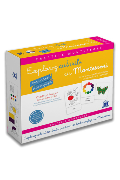 Editura DPH Explorarea culorilor cu Montessori, Charlotte Poussin, Marie Olli...
