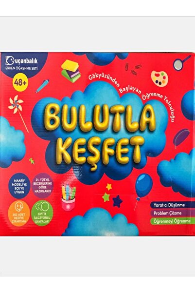Uçanbalık Yayıncılık ERKEN ÖĞRENME 48+ BULUTLA KEŞFET Yeni