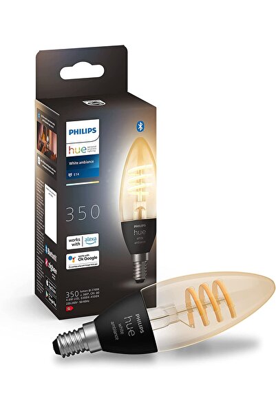 Philips Hue Bec cu filament alb cald E14 350 lm