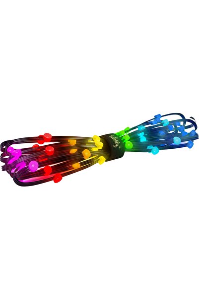 Twinkly Kids Bandă LED Twinkly Dots 60 LED-uri RGB Bluetooth WIFI Reglare lum...