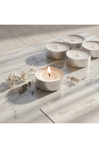 OS Atölye Tealight Mum 3 Saat