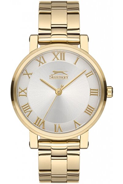 Slazenger Ceas de damă SL.09.1577.3.05 — auriu, elegant, pentru un cadou.