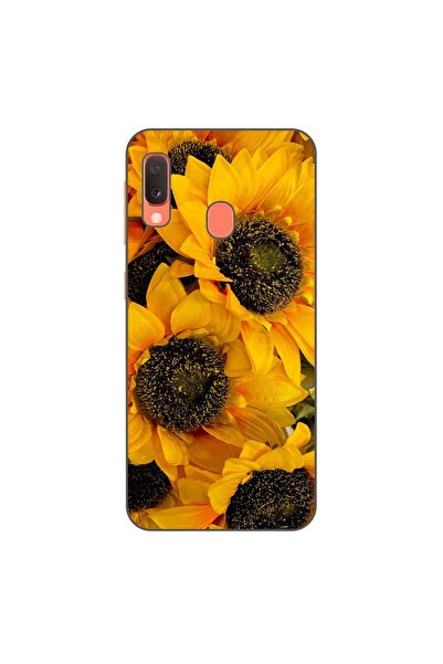OEM Husa compatibila cu Samsung Galaxy A20e Silicon Gel Tpu Model Floarea Soa...