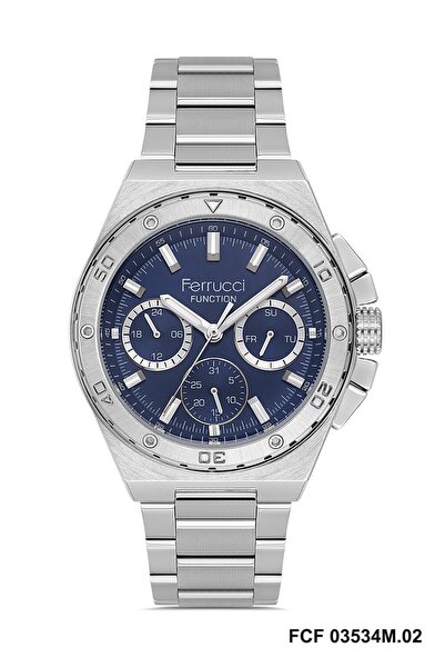 Ferrucci Fcf 03534m.02 Steel Cordon Men's Wristwatch