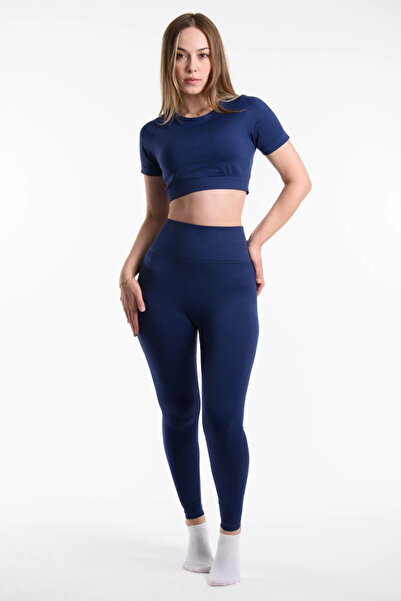 Leepsy Sahira Viora Seamless Sports Leggings Gathered Hip Lifting Women's Swe...