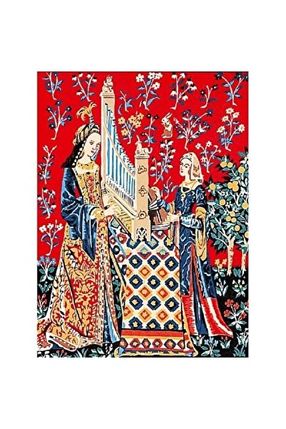 MARGOT Gobeljin 40X50CM - 153.1137 Devojka sa muzičkim instrumentom