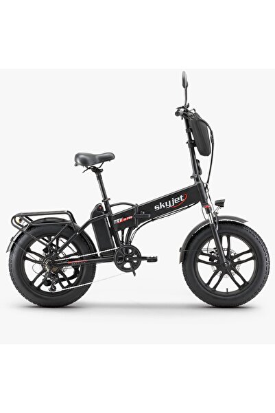Skyjet TRVIII PRO 1000W ELEKTRİKLİ BİSİKLET AYNA ÇANTA VE EL GAZI HEDİYELİ