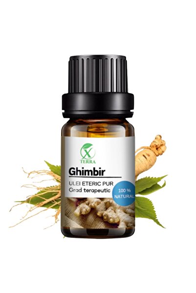 XTERRA Ulei esențial de Ghimbir | Ulei eteric 100% și pur | 10 ml | XTERRA®