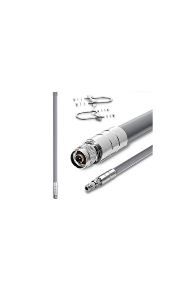 Qoltec Antenă LoRa omnidirecțională de exterior din fibră de sticlă 12dBi 868...