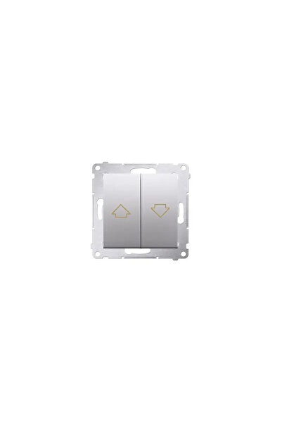 Kontakt-Simon Simon 54 Buton orb 16AX 250V argintiu mat DZP1A.01/43