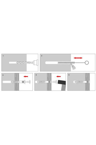 klimas Pini de instalare rapidă SM-06040 6 x 40 200buc