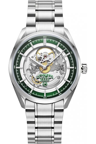 Roamer Ceas bărbătesc 965985 41 75 20 — verde, clasic, potrivit pentru înot.
