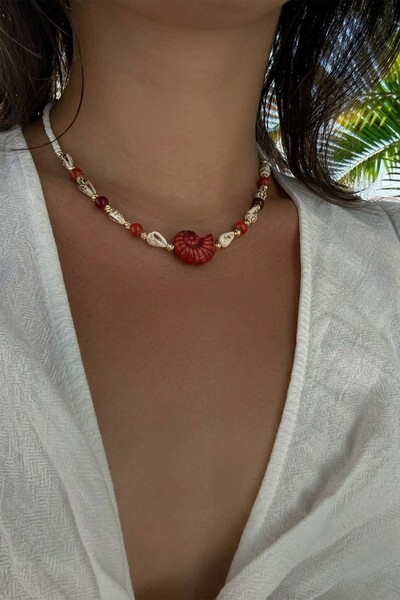AMORE.İST STORE Murano Charmlı Summer Kolye