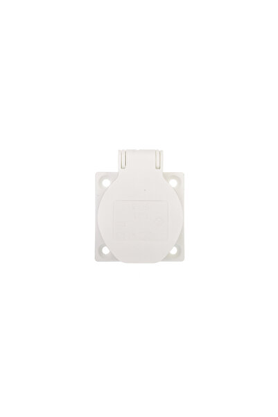 PCE Soclu de bord 10/16A 2P+Z 230V alb IP54 1050-0ws