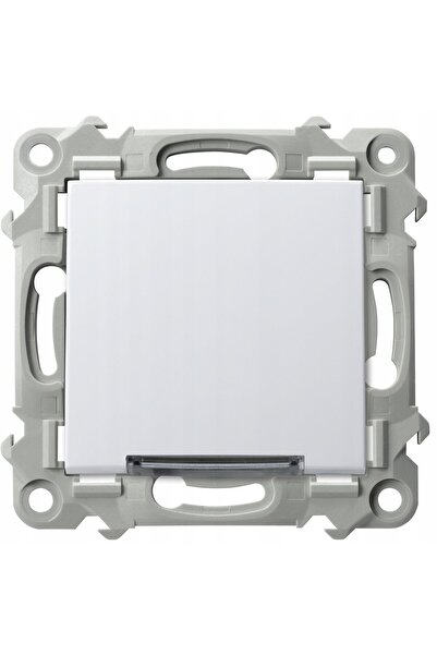 OSPEL SAPHIR Conector monopol cu iluminare de fundal alb Łp-1zs/M/00
