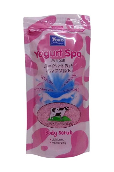 YOKO Milk & Yogurt Spa Salt Body Scrub 300g
