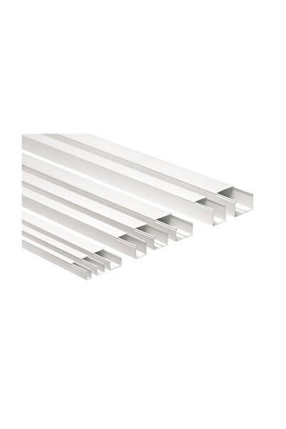 Elettrocanali Conductă de cablu cu capac CP 100x80 alb /2m/ ECCP10080B