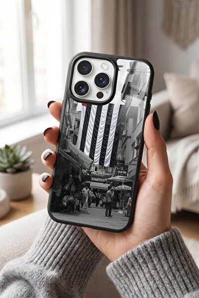 Snacase Apple iPhone 16 Pro Max Uyumlu Türk Bayrağı Tasarımlı Parlak Premium ...