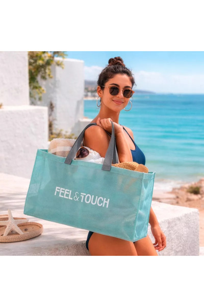 Feel & Touch Τσάντα Παραλίας SL 51Χ32Χ16,5