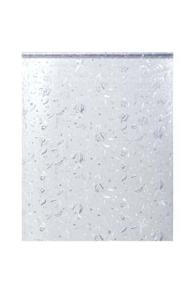 vidaxl Folie pentru geam, mată, cu model floral, 90 x 500 cm, PVC