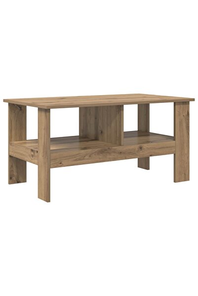 vidaxl Masă de cafea Stejar Artizanal 90 x 50 x 45 cm Lemn compozit
