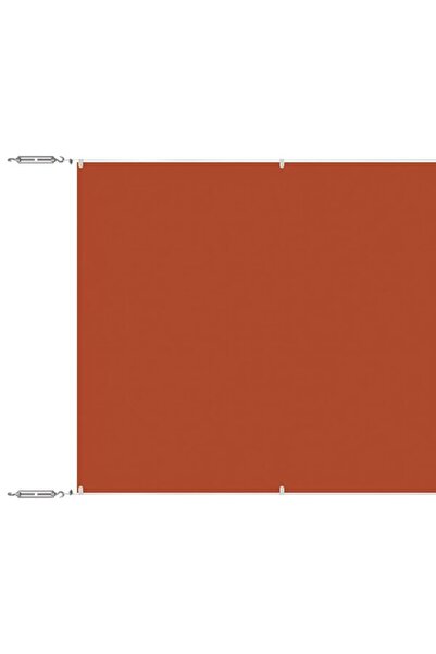 vidaxl Parasolar vertical, teracotă, 100 x 1200 cm, țesătură Oxford